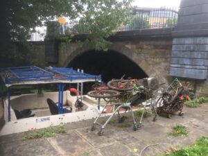 Rubbish hauled from the Foss by Tim Rane