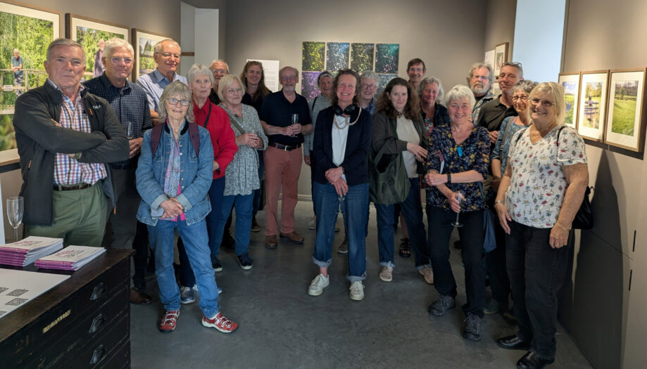 A number of RFS members at the ECOMIX exhibition